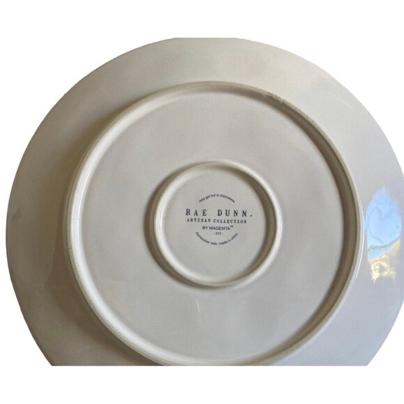 Rae Dunn WITCHS BREW Dinner Plate Large 11.5" Caldron Spooky Halloween NEW 2022 - Picture 2 of 4